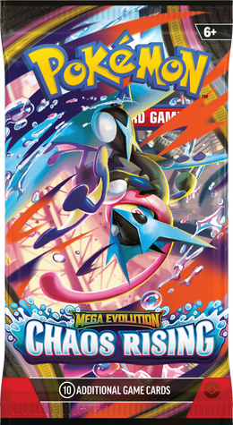 Pokemon: Mega Evolution-Chaos Rising: Booster