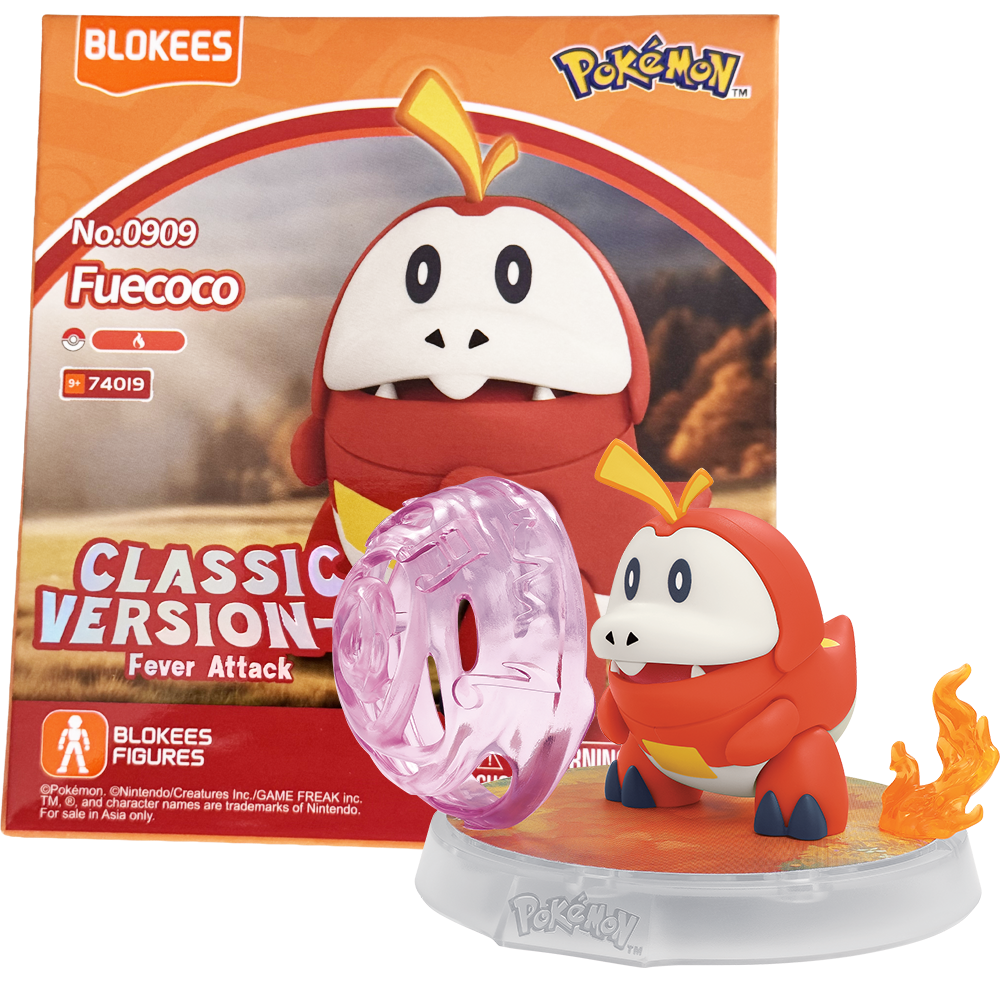 BLOKEES Pokémon Fever Assault - Fuecoco