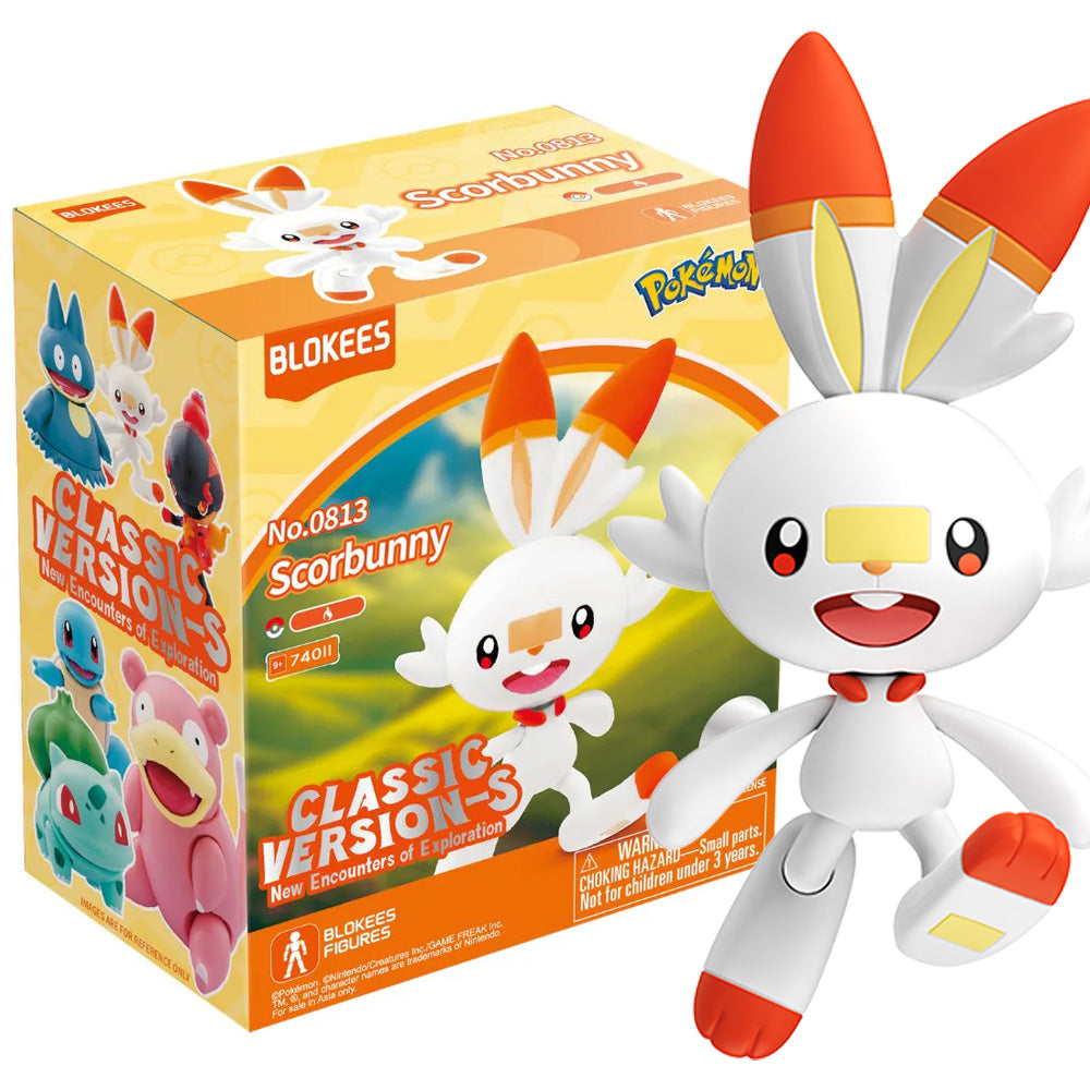 BLOKEES Pokémon Classic - Scorbunny