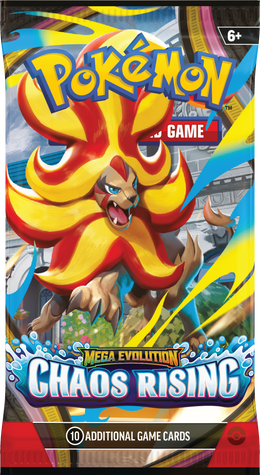 Pokemon: Mega Evolution-Chaos Rising: Booster